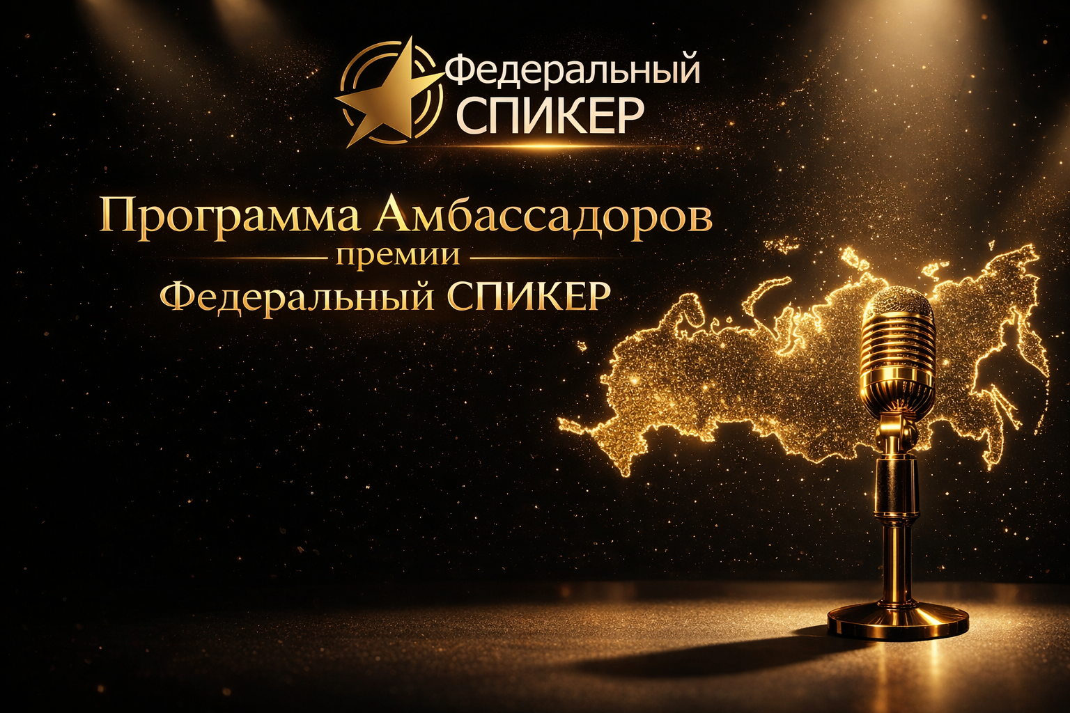 Презентация программы Амбассадоры Премии "Федеральный спикер"