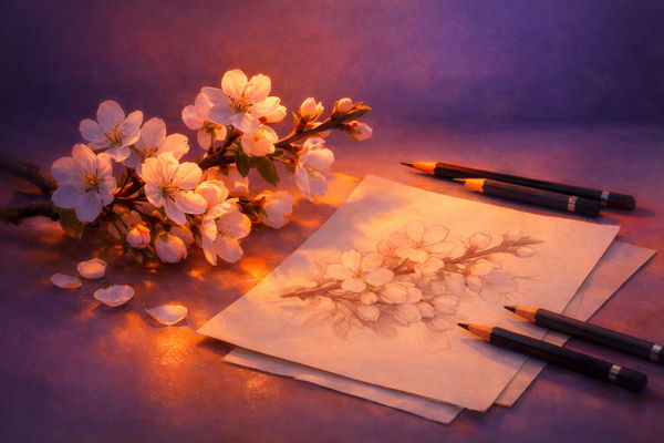 Мастер-класс «Ветка яблони»