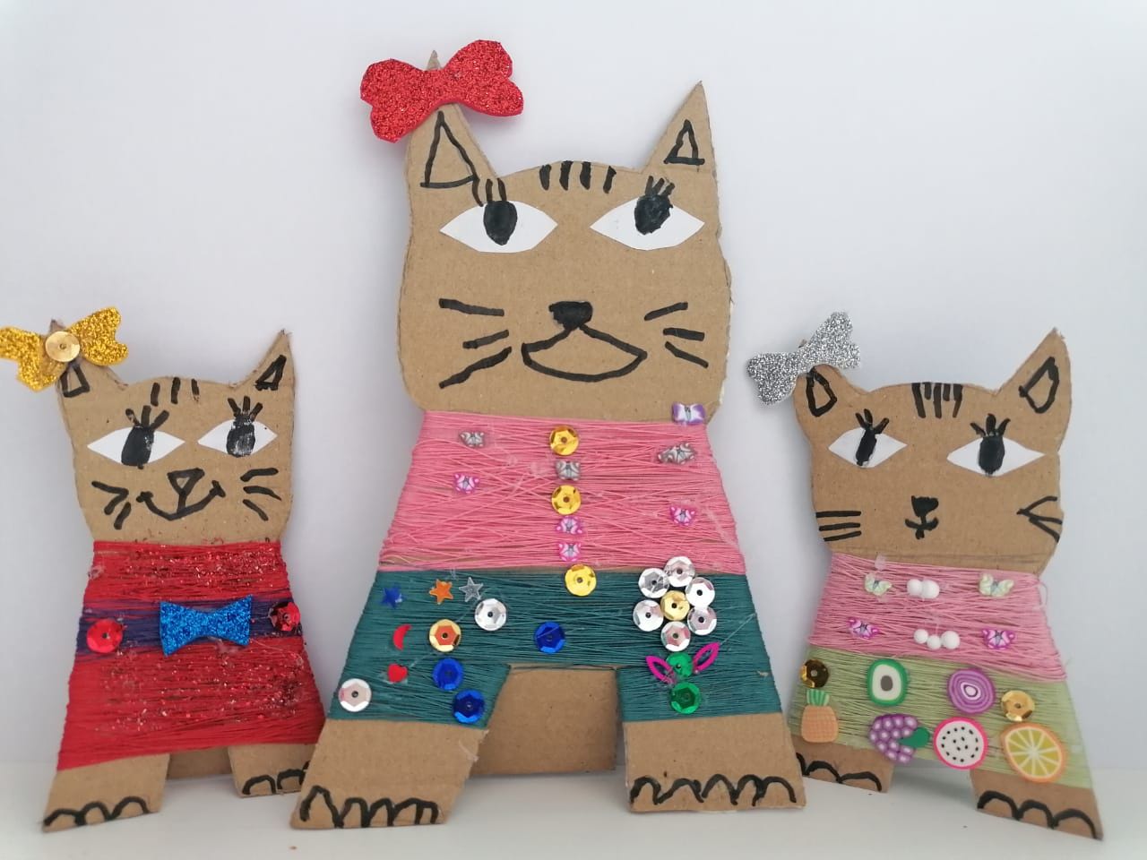 Мастер-класс «Котик из ниток»