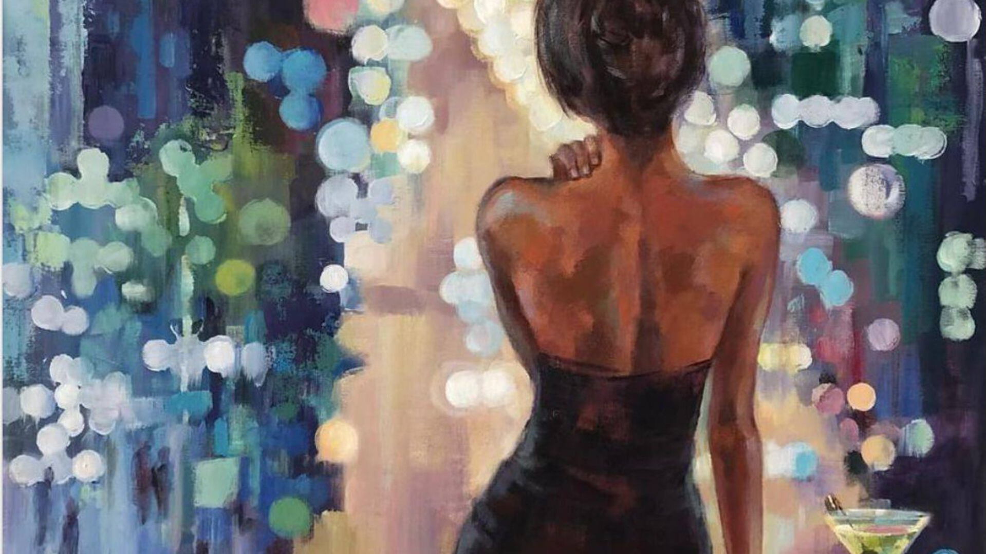 Арт-вечеринка Artistnight: "Огни Арбата"