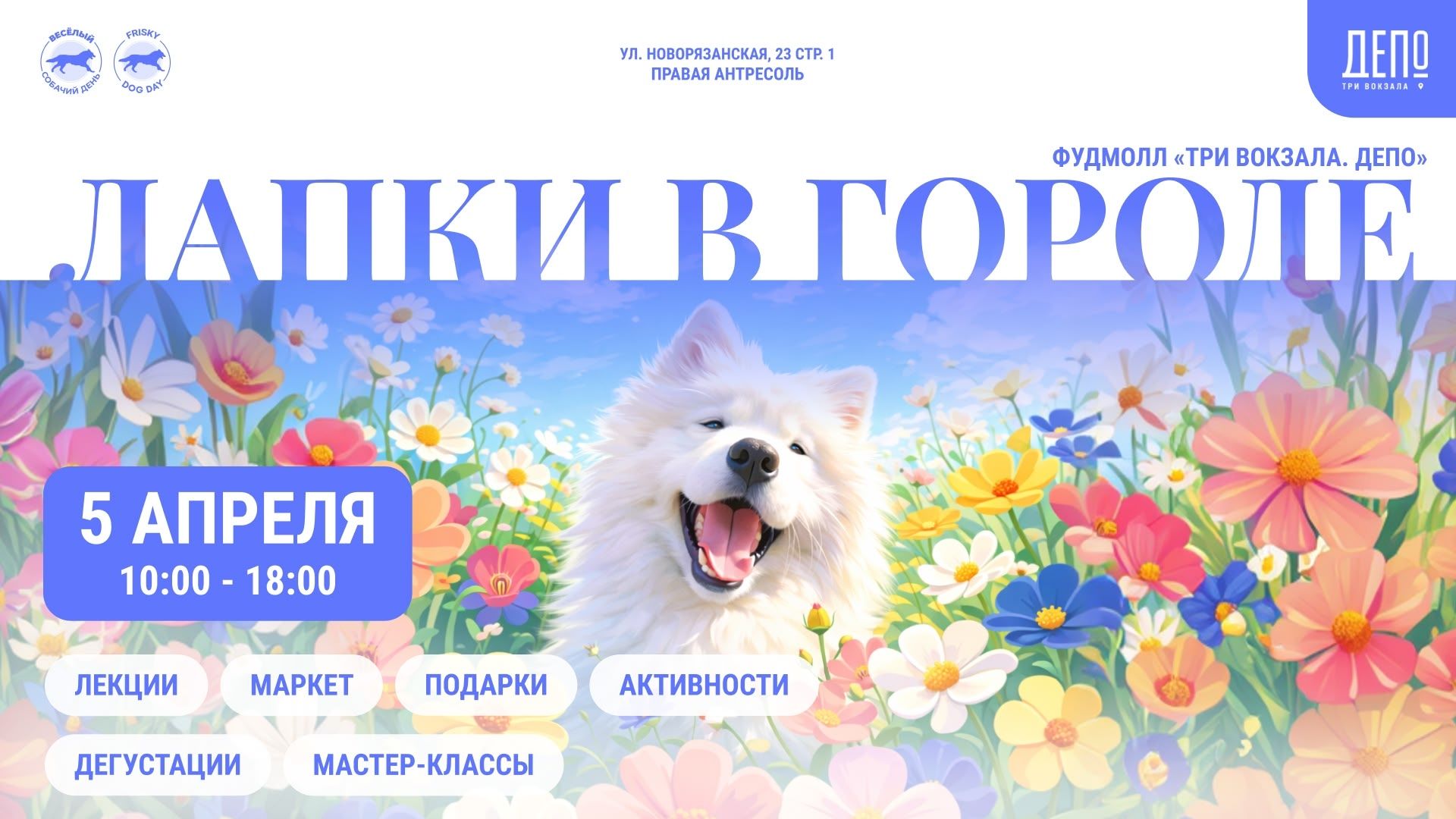 Frisky Dog Day | Лапки в городе