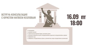 Встреча-консультация с юристом Матвеем Козловым