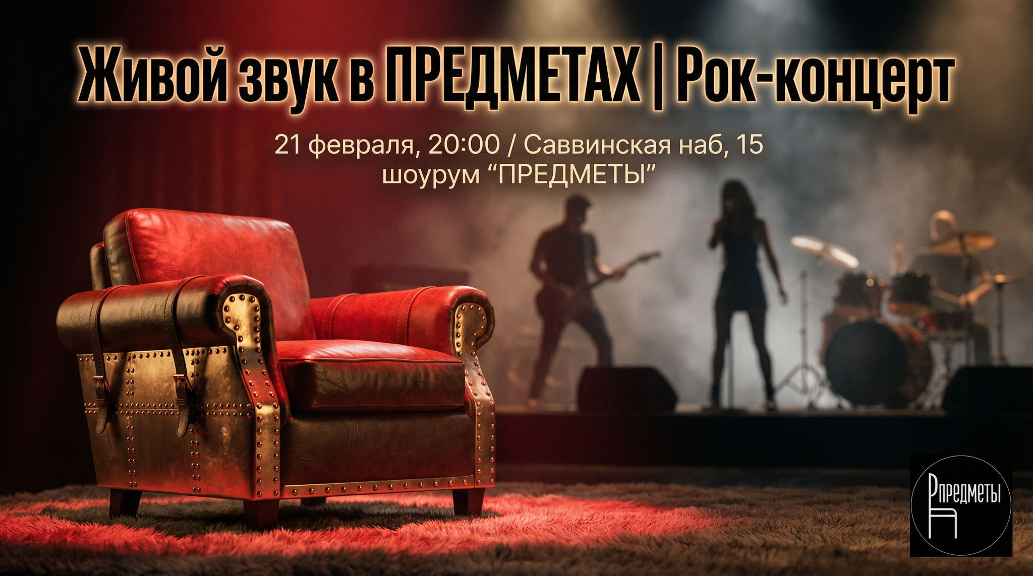 Живой звук в ПРЕДМЕТАХ | Рок-концерт