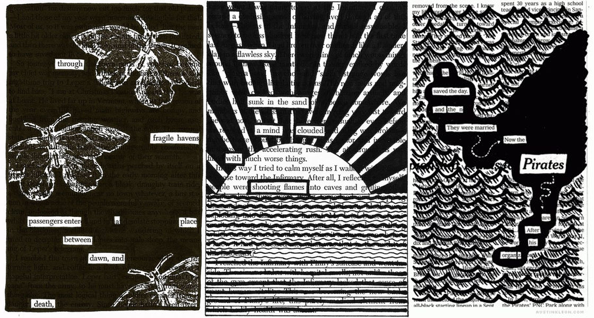 Мастерская блэкаута: как создать своё стихотворение из чужого романа
