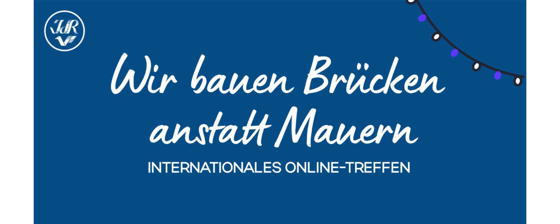 Международная онлайн-встреча "Wir bauen Brücken anstatt Mauern"