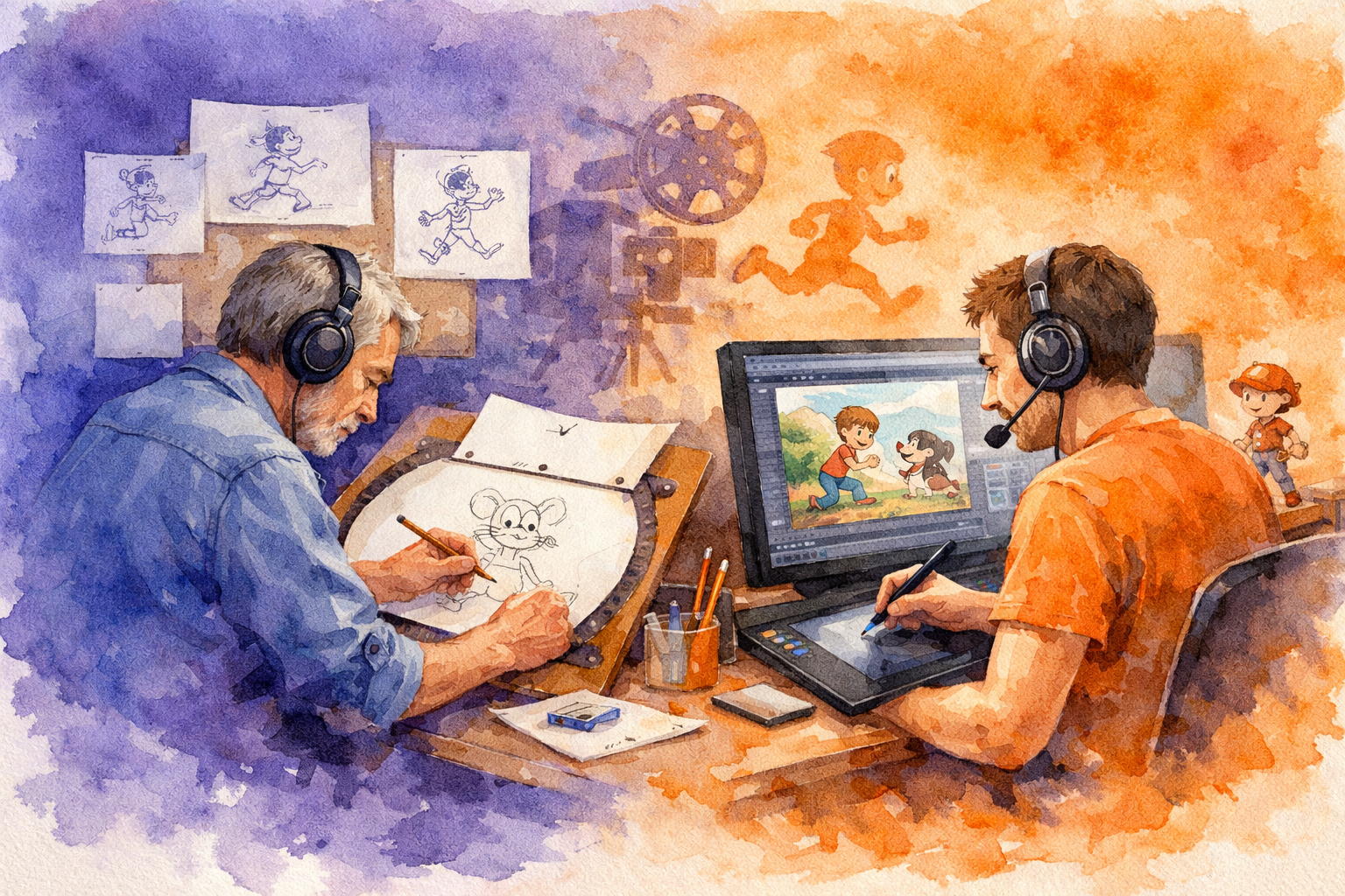 Лекция "От карандаша до пикселя: революция в анимации"