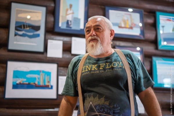 Мастер-класс "Портрет человека" (Михаил Акимов, Москва)