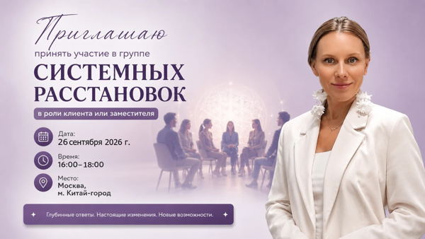 Расстановки Москва очно