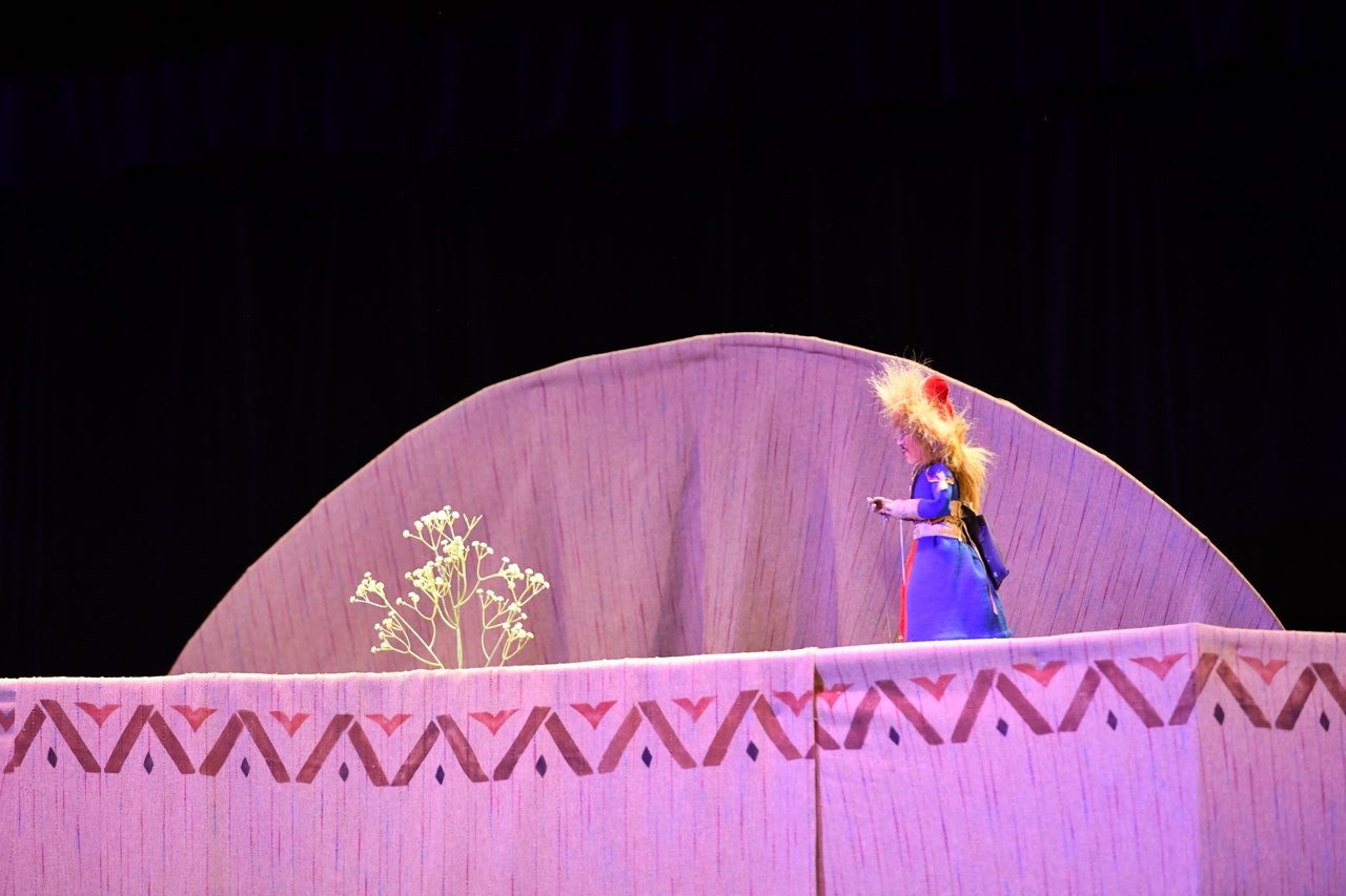 Показы фольклорного театра кукол «Волшебный веер»