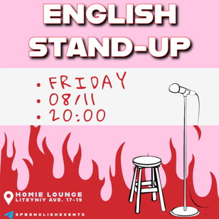 ENGLISH STAND UP  