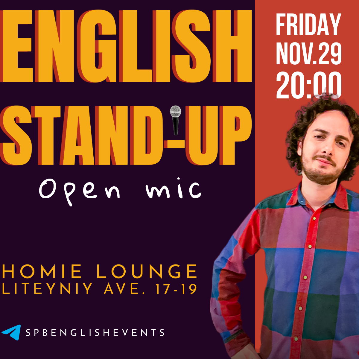 ENGLISH STAND UP