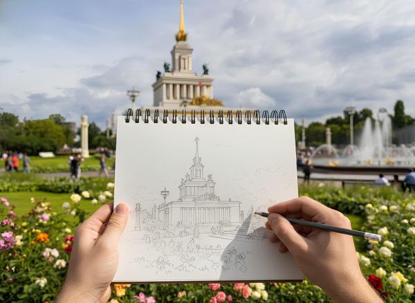Авторская экскурсия «Эскизы ВДНХ» ко Дню рождения ВДНХ