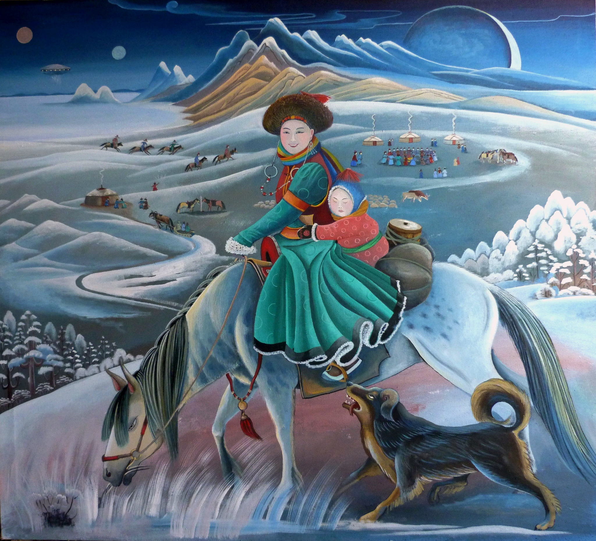 в 15:00 "Новый год у кочевников": монгольская юрта и цыганский шатёр музея кочевой культуры! 8+