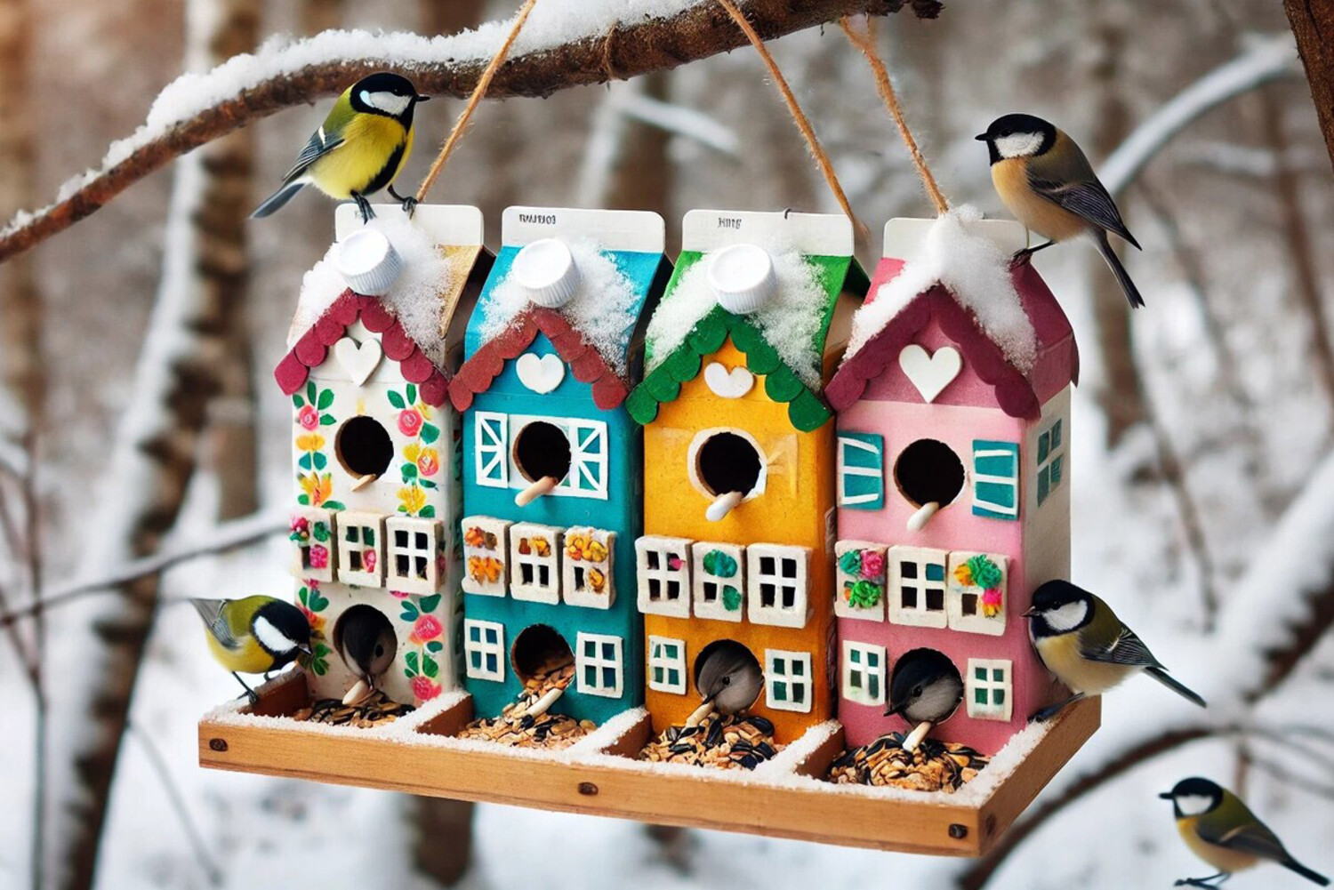 Мастер-класс "Домик для птиц"