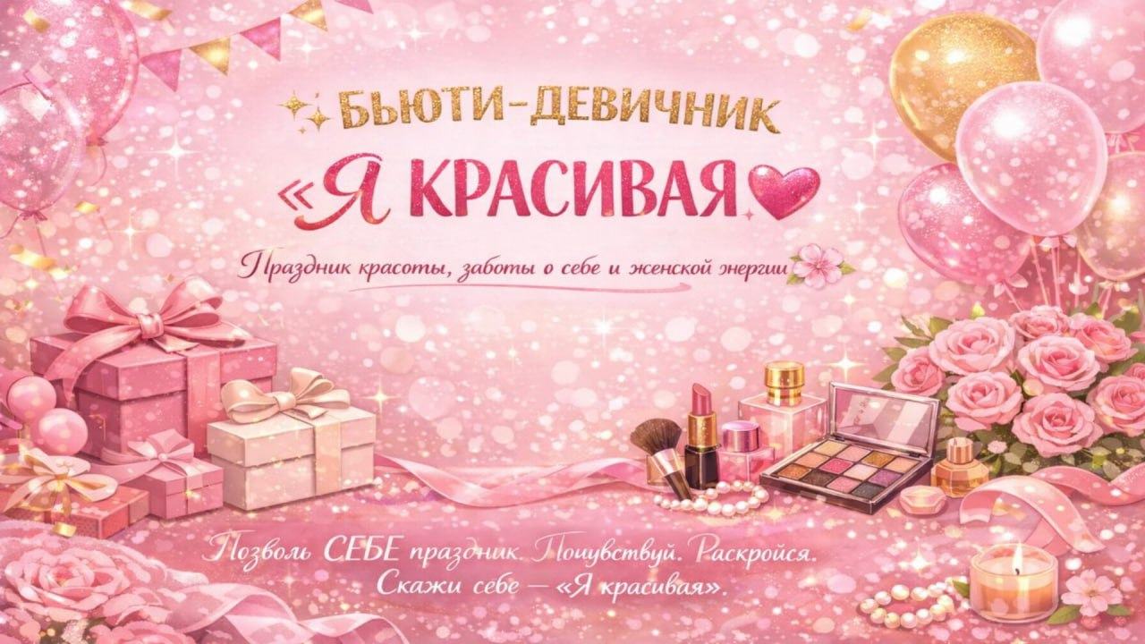 ✨ БЬЮТИ-ДЕВИЧНИК «Я КРАСИВАЯ» ✨
