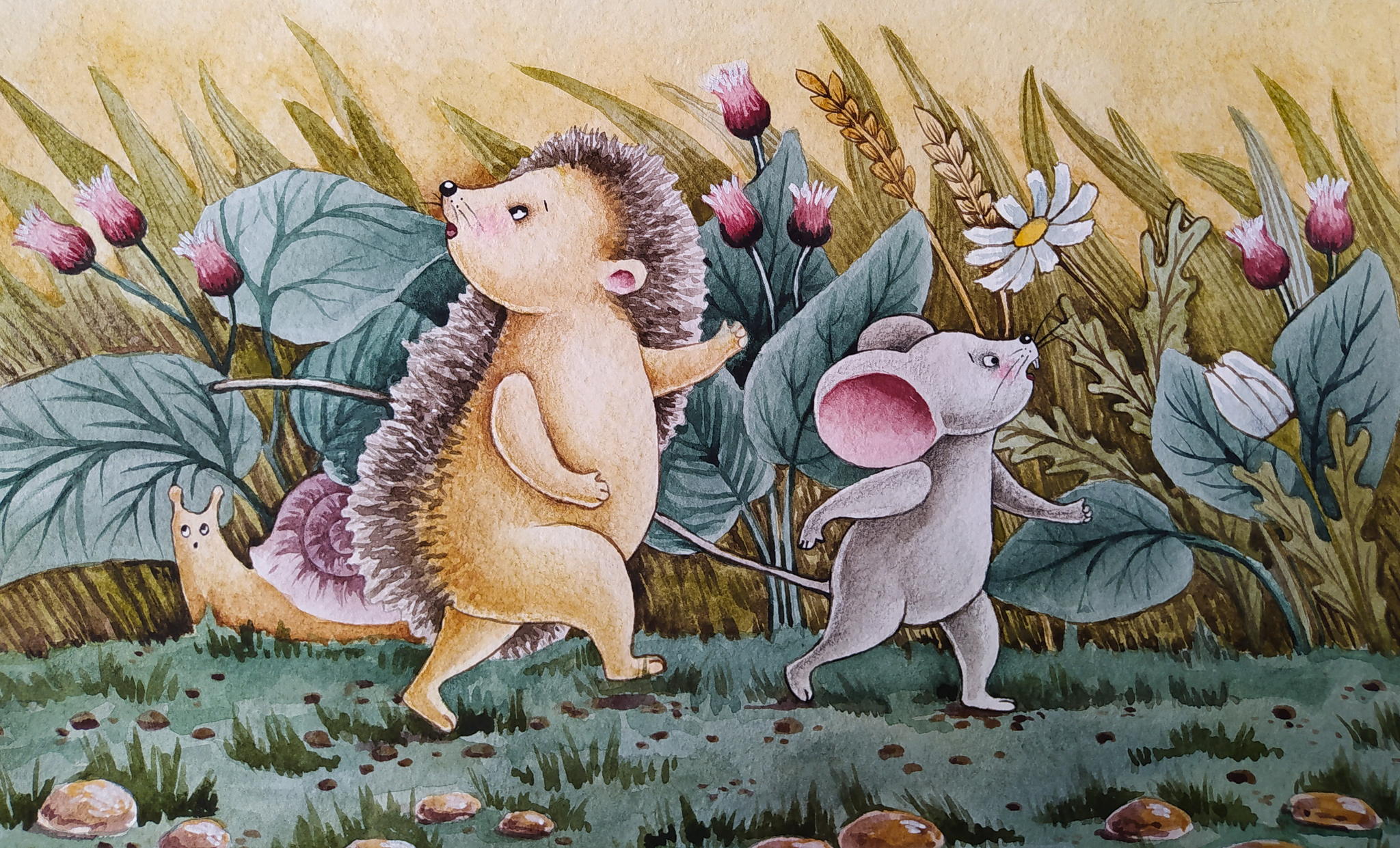 Истории на песке. Большой маленький друг