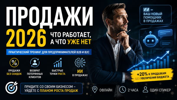 Продажи 2026