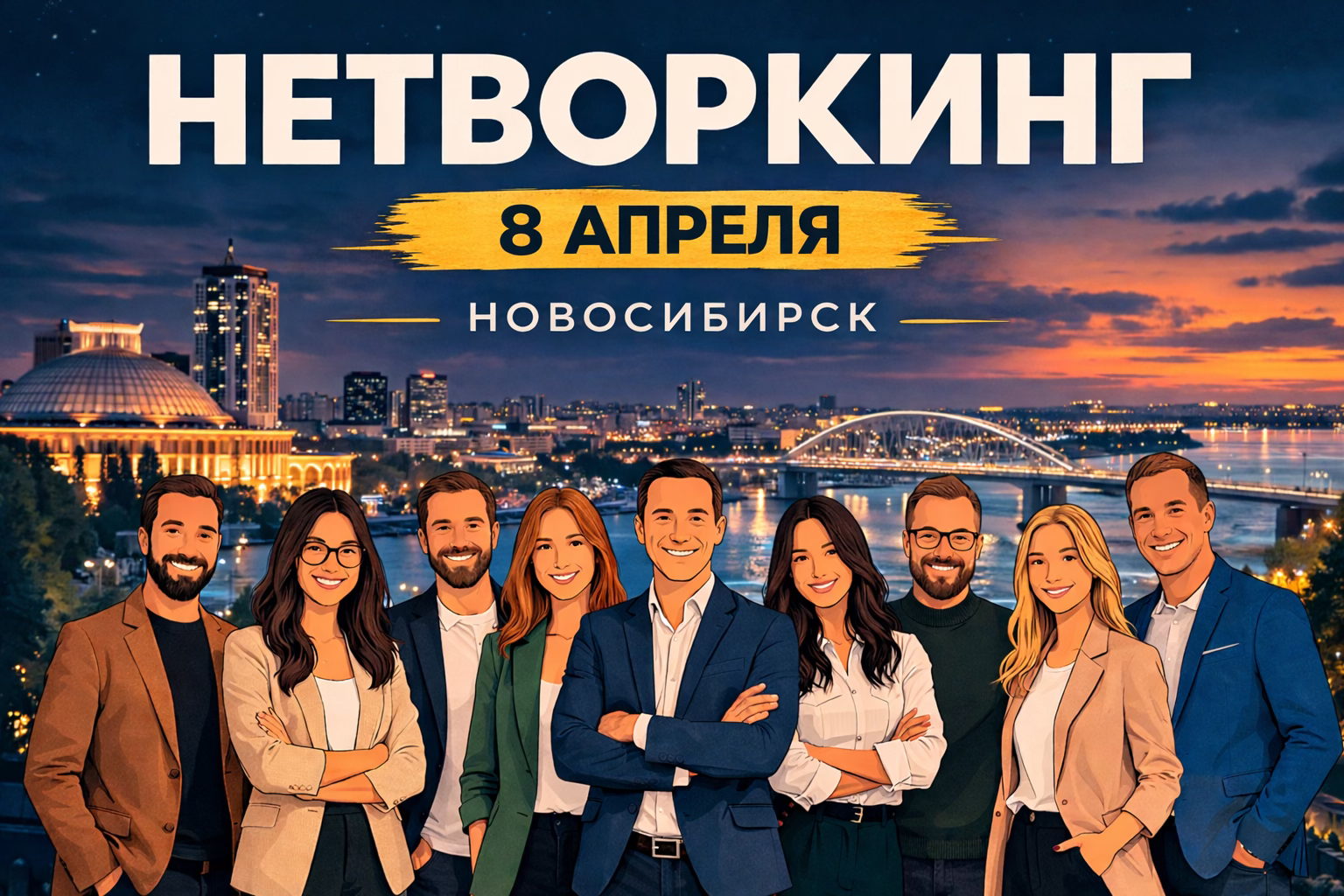 Нетворкинг в Новосибирске от "Бизнес факт"