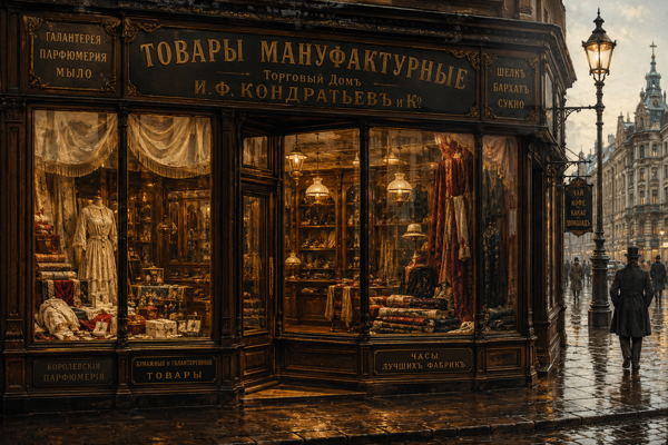 "Витрины старой Москвы: дизайн дореволюционных магазинов". Лекция архитектора Нелли Де