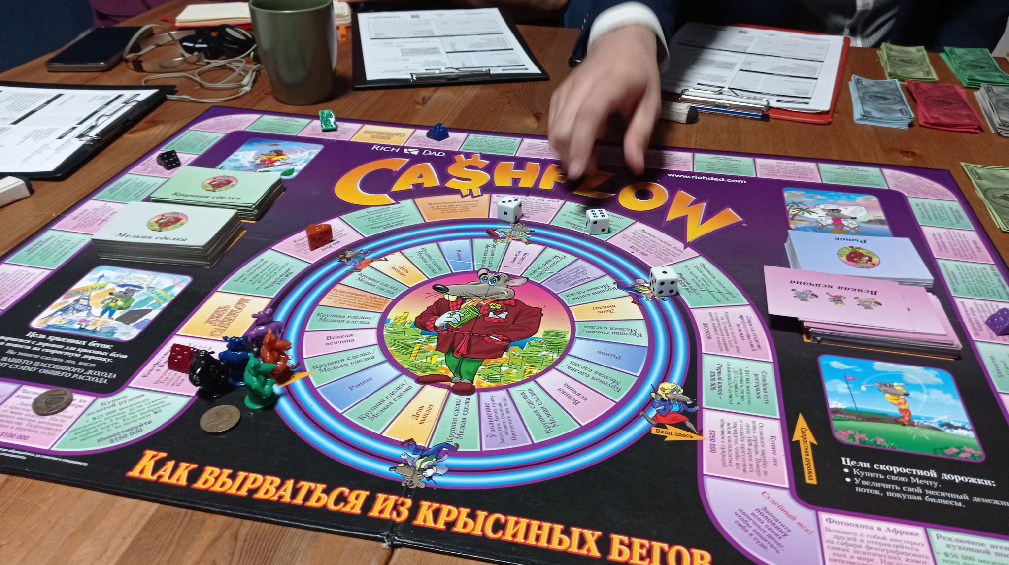 Игра Денежный поток 101 игровой финансовый тренажер