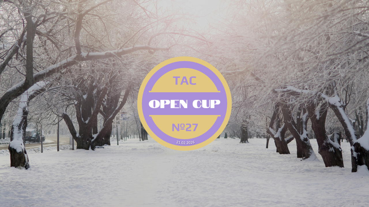 TAC Open Cup #27