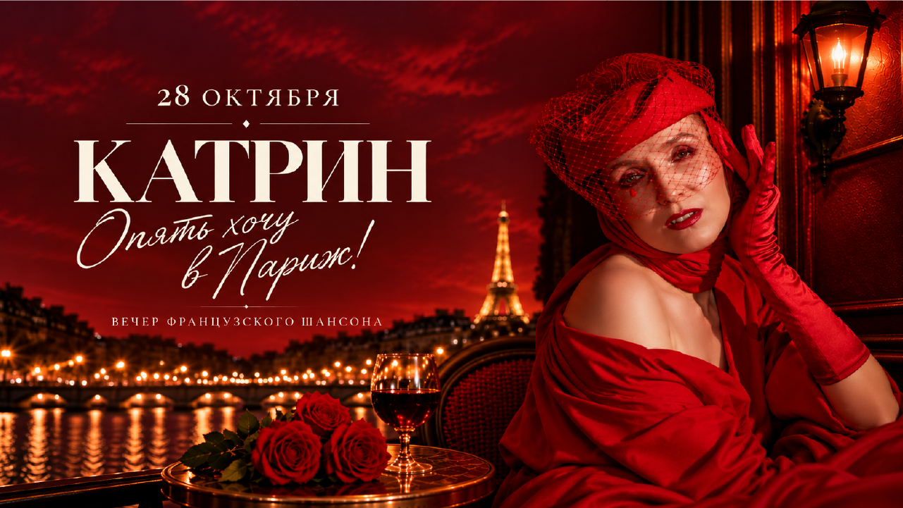 Квартирники в гостях у Астхик. КАТРИН «Опять хочу в Париж». Вечер французского шансона.