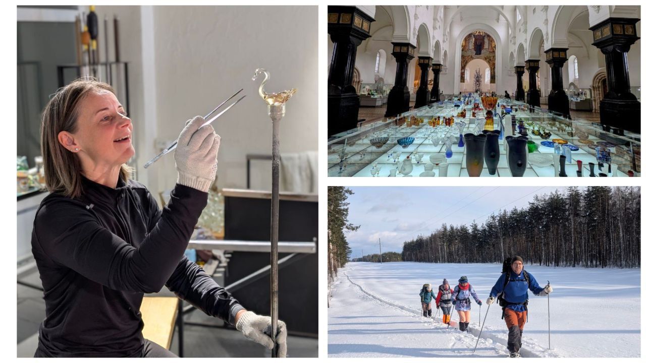 Лыжный поход в Гусь-Хрустальный в музей хрусталя и стеклодувный мастер-класс