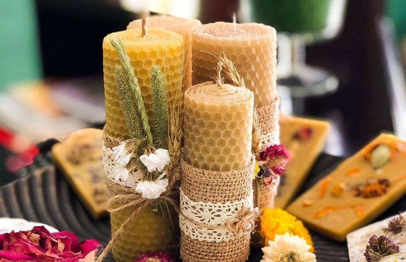 Мастер-класс по изготовлению свечей