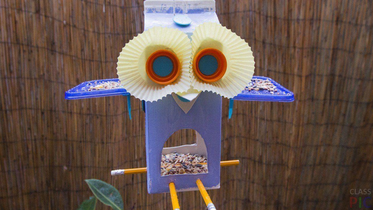 Мастерим кормушку для птиц из подручных материалов в «Фуд Парк Меркурий»