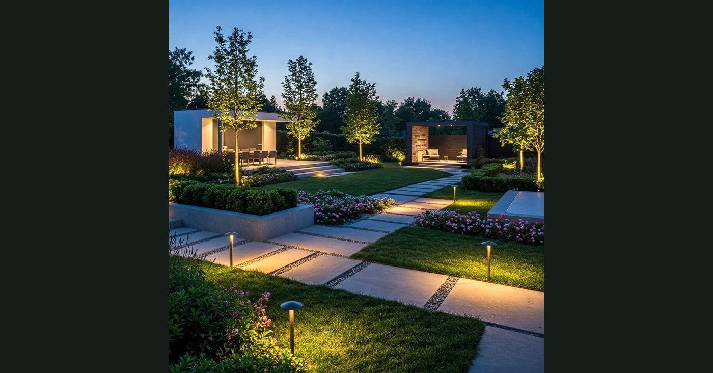 Мастер-класс "Декоративная подсветка сада"