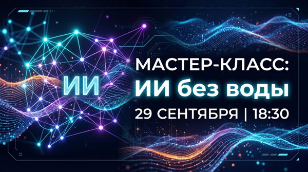 Онлайн мастер-класс "ИИ без воды"