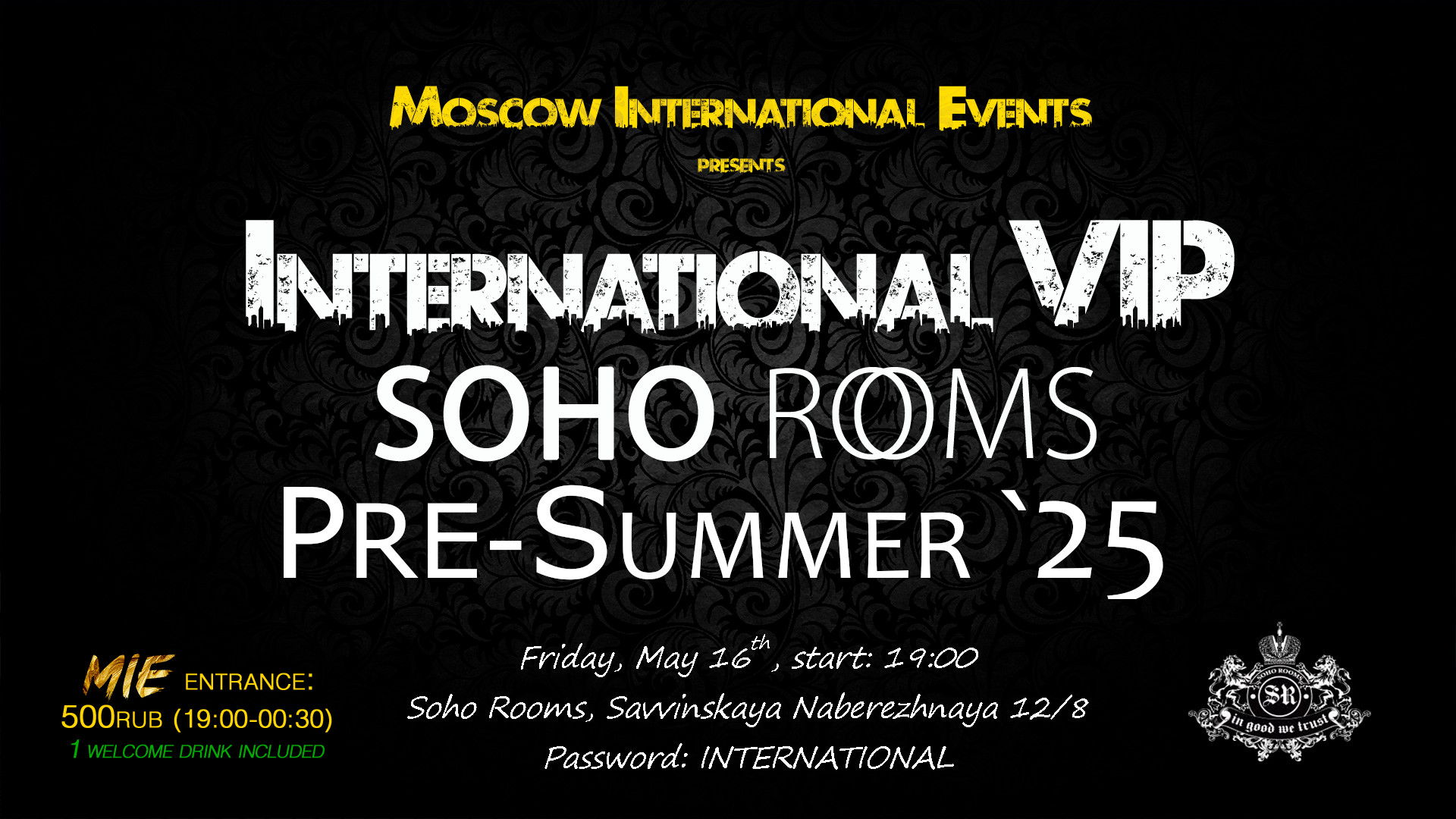 International VIP: Pre-Summer '25