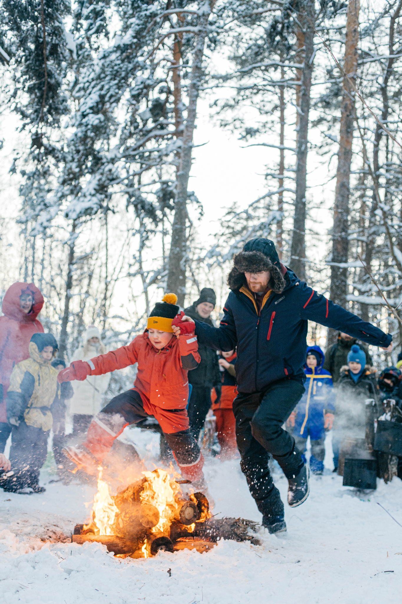 Вечерний поход + Факелы. Битцевский лесопарк, Москва