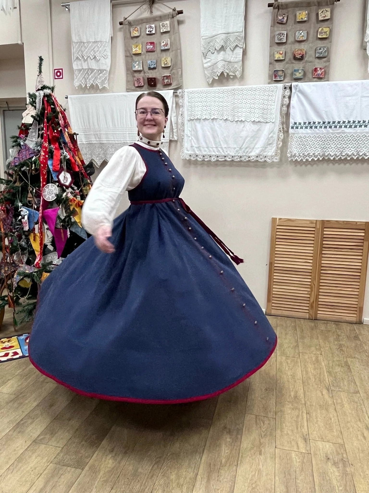 Интенсив «Русский традиционный костюм. Туникообразный сарафан». Второй поток