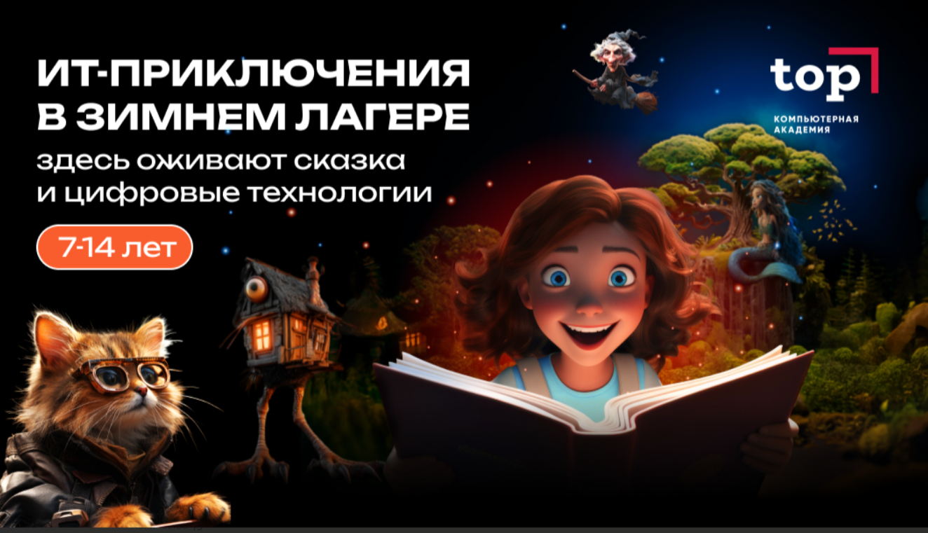 Пробный день в зимнем IT-клубе Академии ТОП