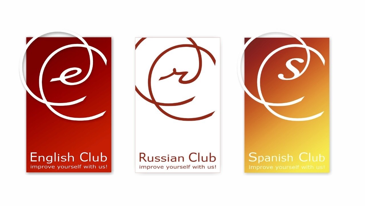 English, Spanish & Russian Clubs