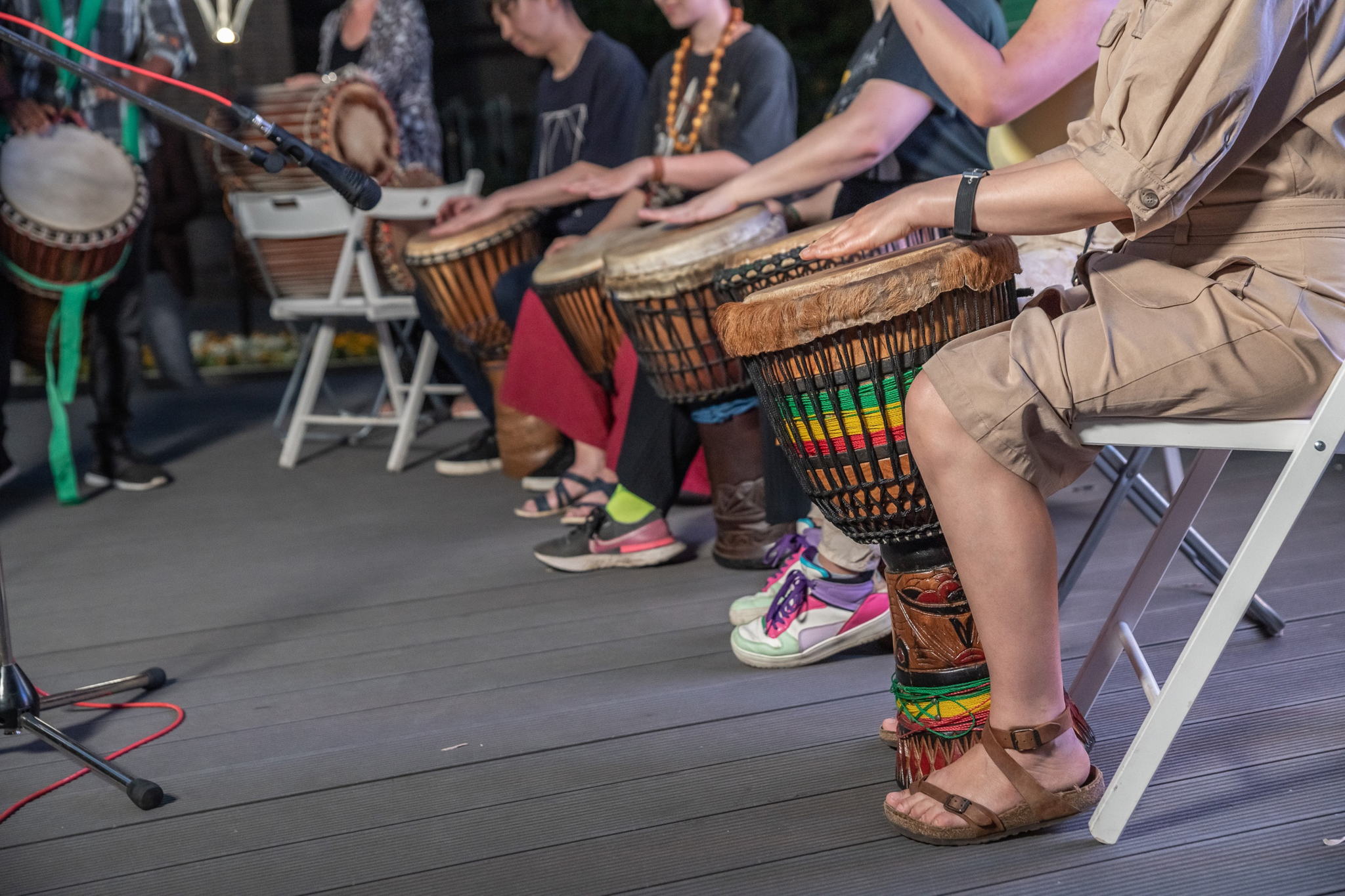 Мастер-класс по африканским барабанам Джембе