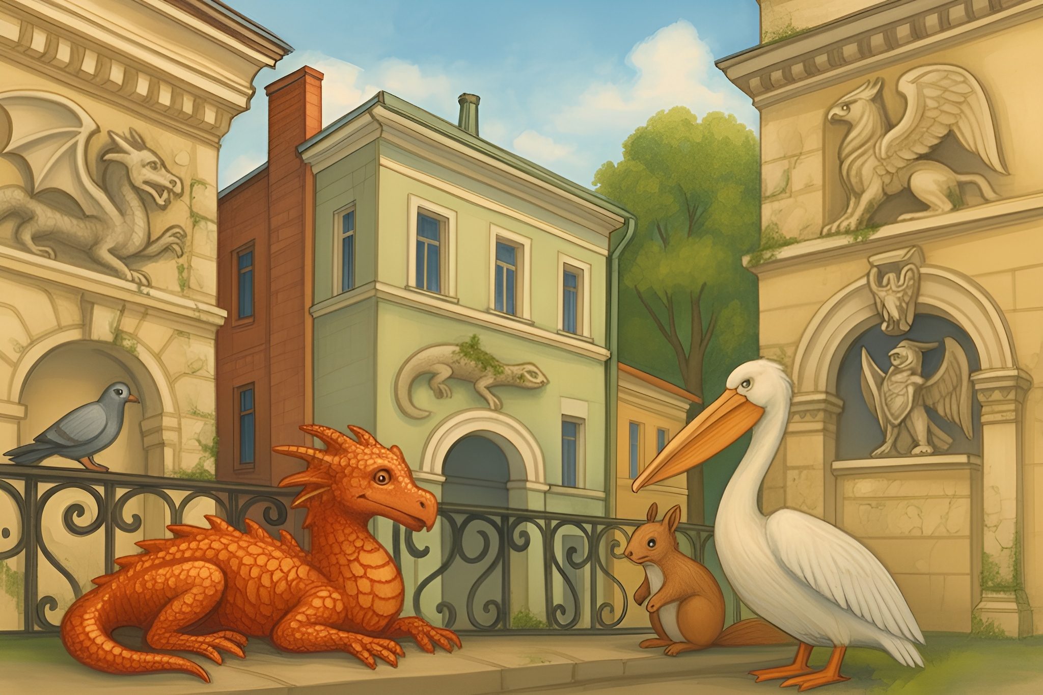 Городской квест: Звери Чистых прудов: тайны фасадов