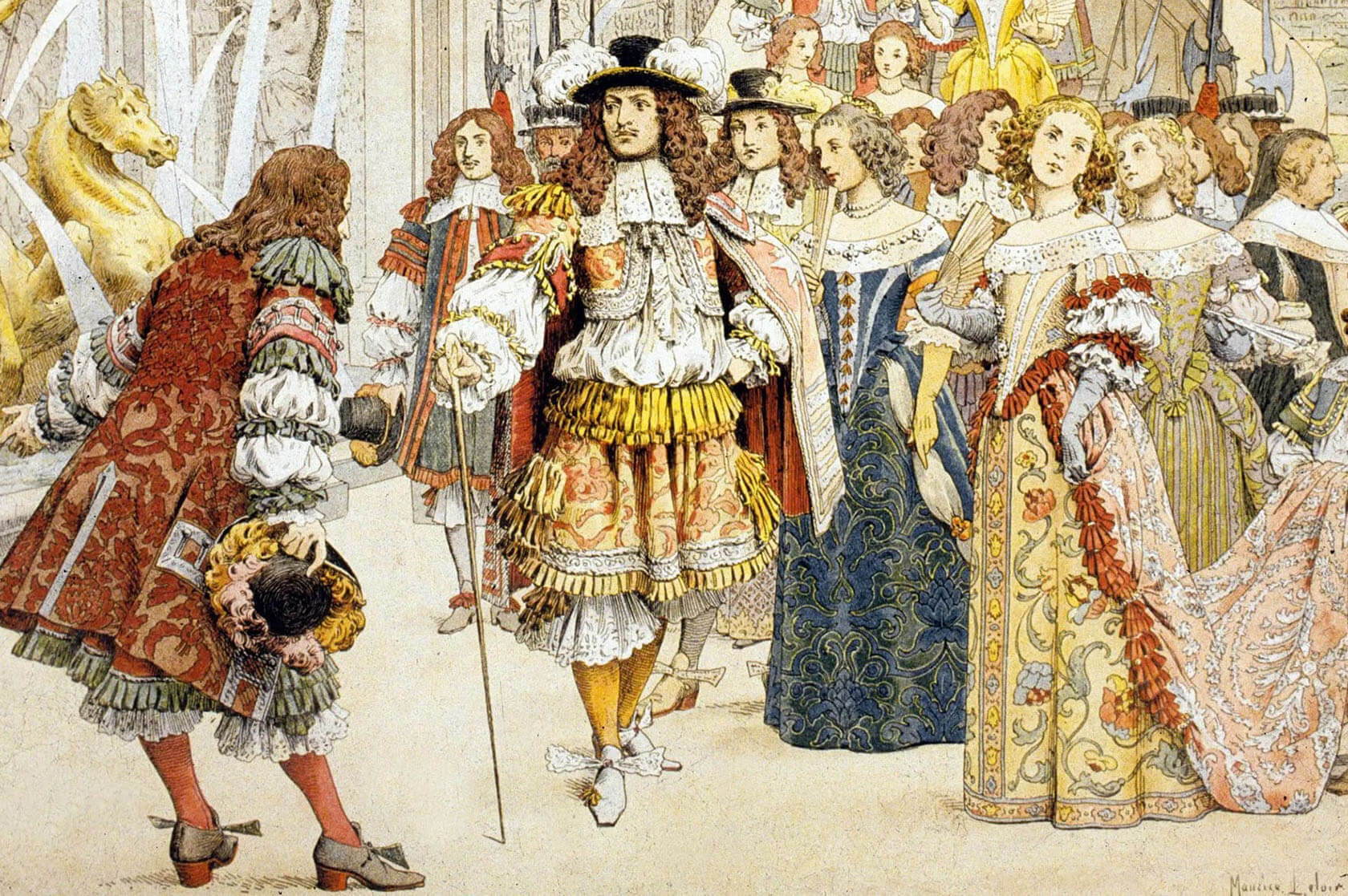 Лекция «Эволюция костюма 1680-1720 в Европе и России. Костюмы времен Шарля Перро и Петра I»