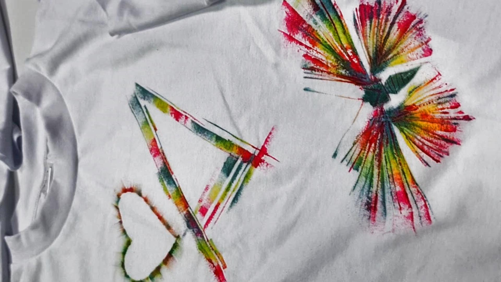 Мастер-класс "Рисунок на одежде"