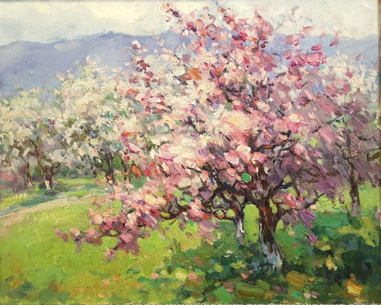 Мастер‑класс по живописи маслом: «Весенний пейзаж»