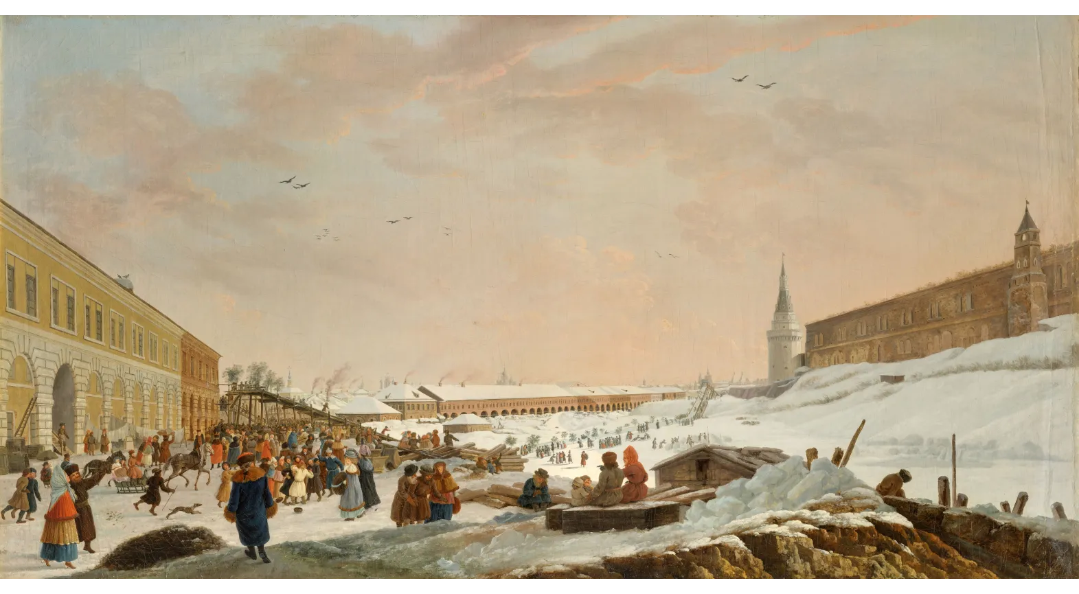 Новогодний мастер-класс «Зимняя прогулка»