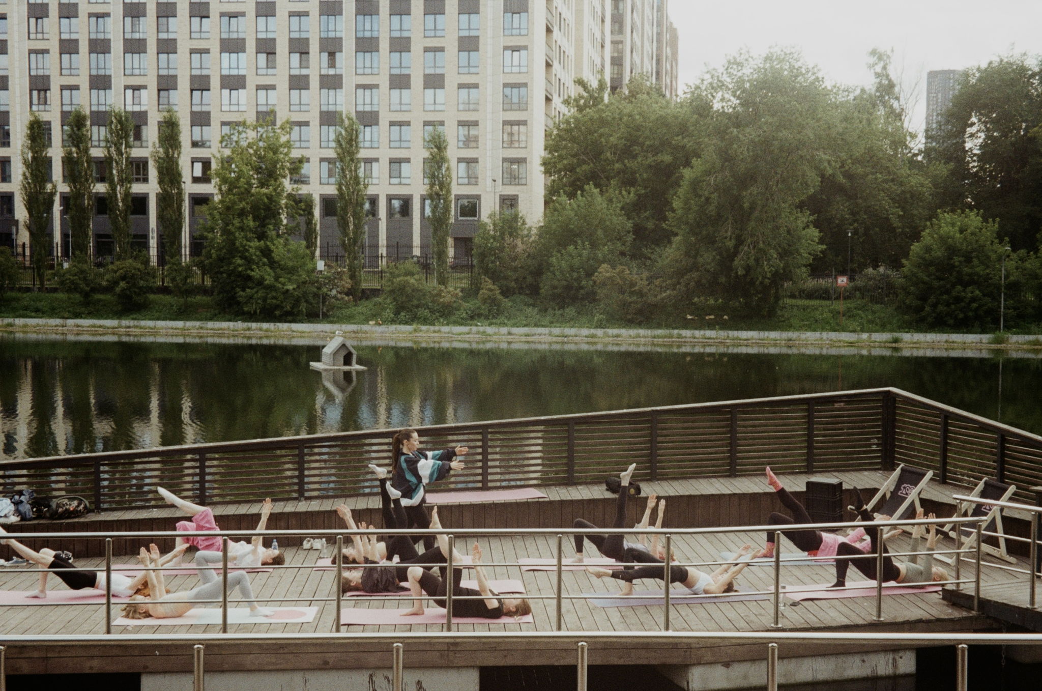 Outdoor stretching by 128 х Красная Пресня