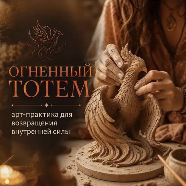 ОГНЕННЫЙ ТОТЕМ — арт-практика для возвращения внутренней силы