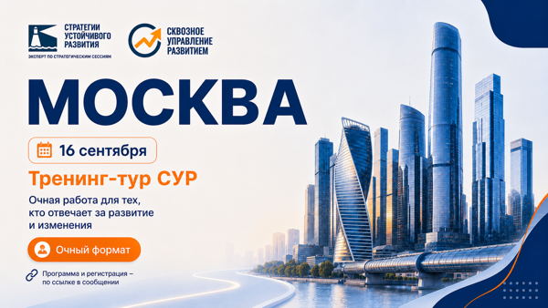 Москва, 2026 г. Тренинг «Философия и методология управления развитием»