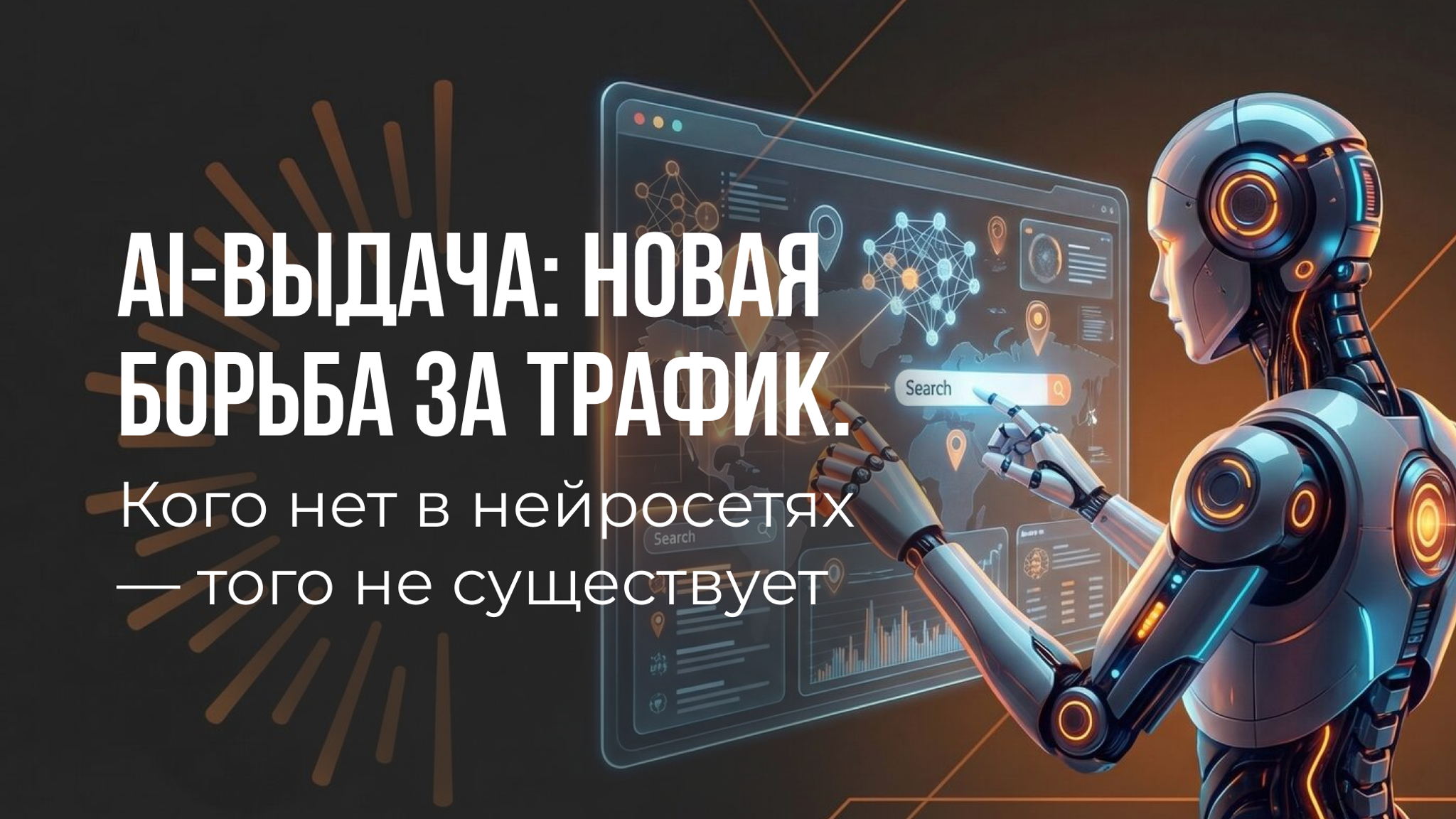 AI-выдача: новая борьба за трафик. Кого нет в нейросетях — того не существует