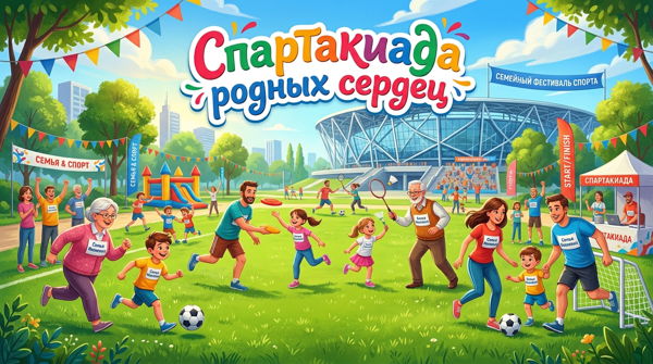 Спартакиада родных сердец