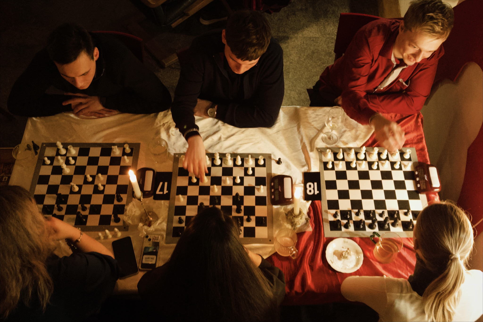 Шахматы под вино Дейтинг турнир