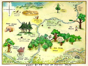 Литературная картография в детских и взрослых книгах.