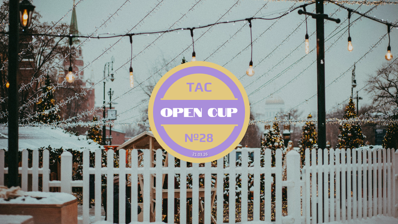 Tac open cup #28
